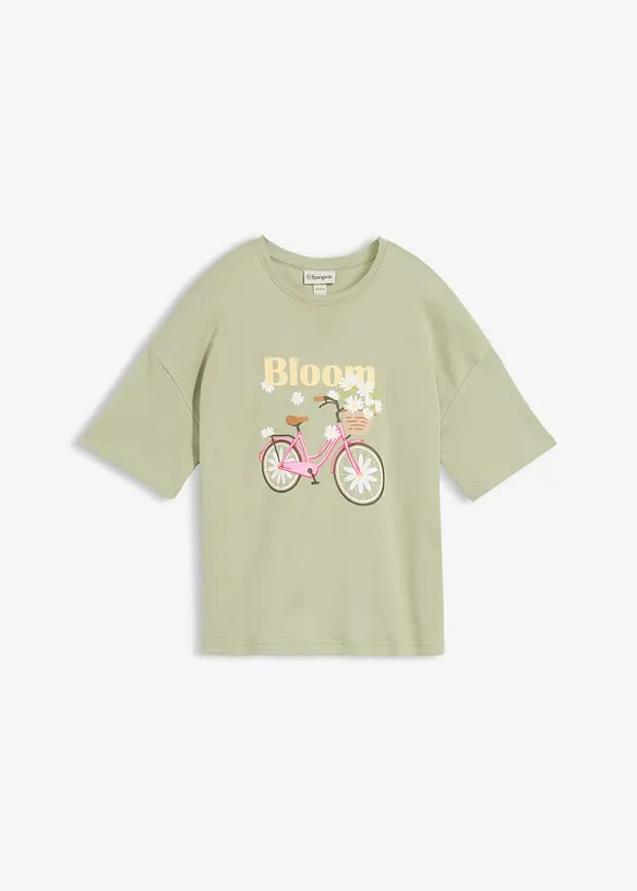 Ledig T-shirt i bomull, bonprix