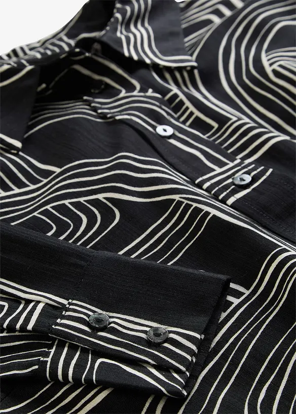 Blus i viskosmix, bonprix