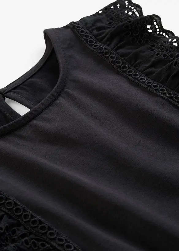 Linne i elastisk bomullsmix, bonprix