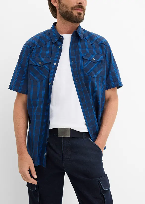 Cargo Stretch 3/4-Jeans med sk&auml;rp, Relaxed Fit, bonprix