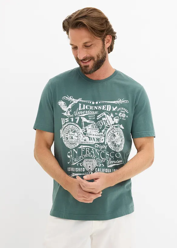 T-shirt i bomull (2-pack), bonprix