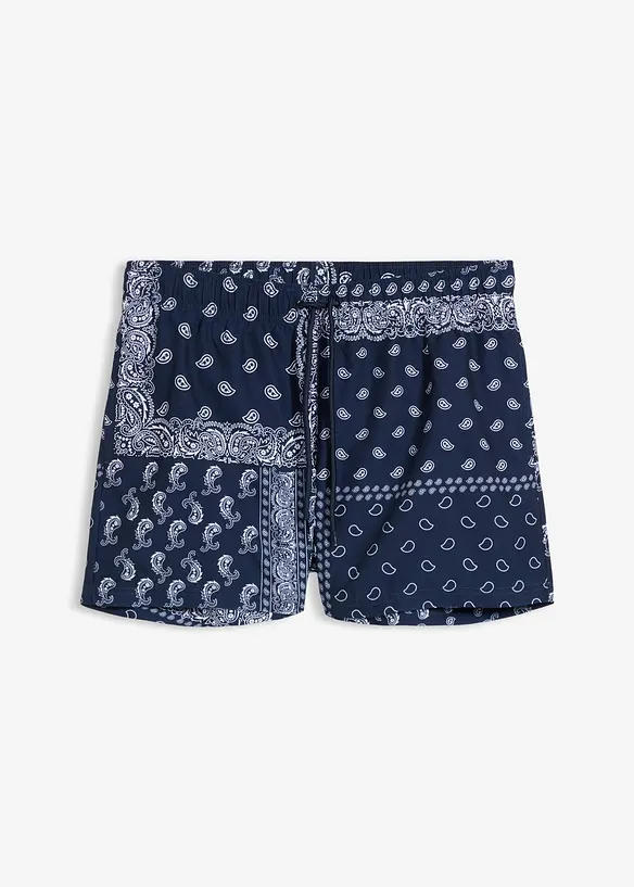 Badshorts med fickor i sidan, bonprix