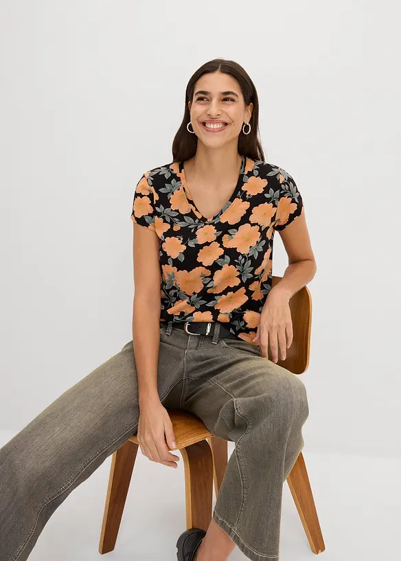 T-shirt i bomull, bonprix