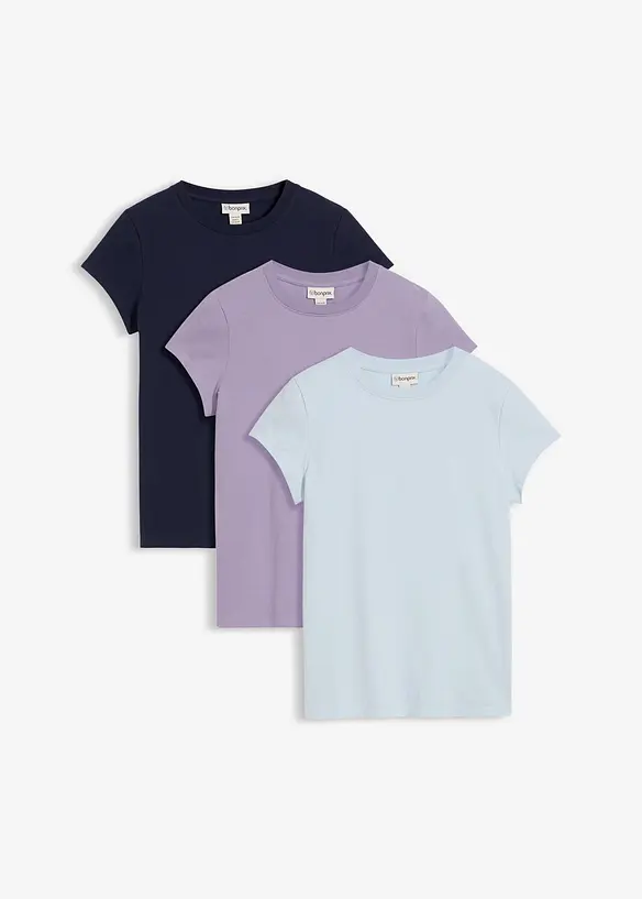 T-shirt (3-pack), bonprix