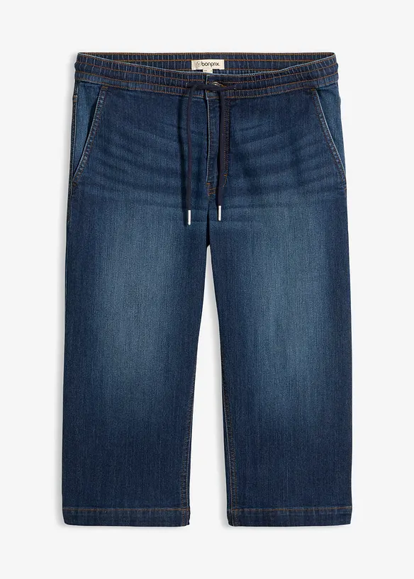 Dra p&aring;-jeans i 3/4-l&auml;ngd, Regular Fit, bonprix