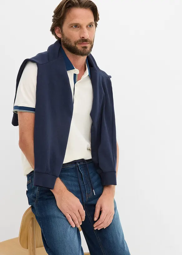 Dra p&aring;-jeans i 3/4-l&auml;ngd, Regular Fit, bonprix
