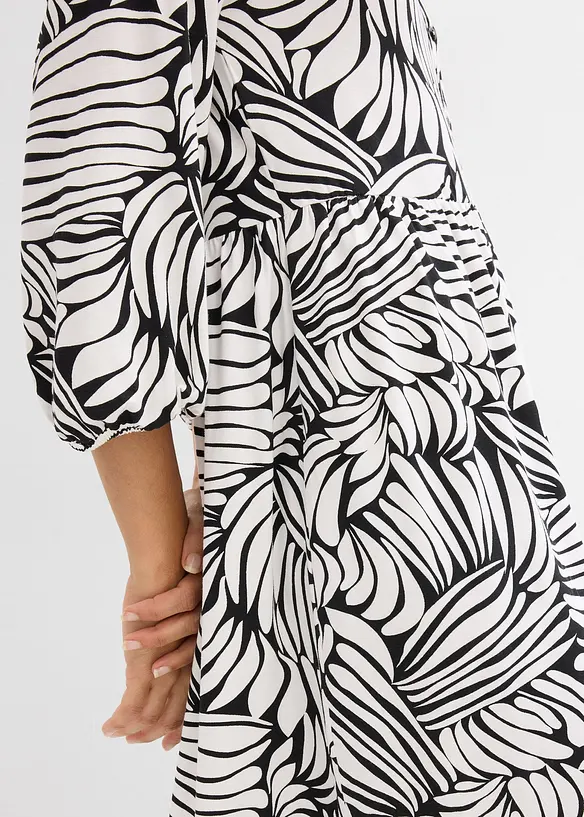 Tunikakl&auml;nning i mjuk viskosmix, bonprix