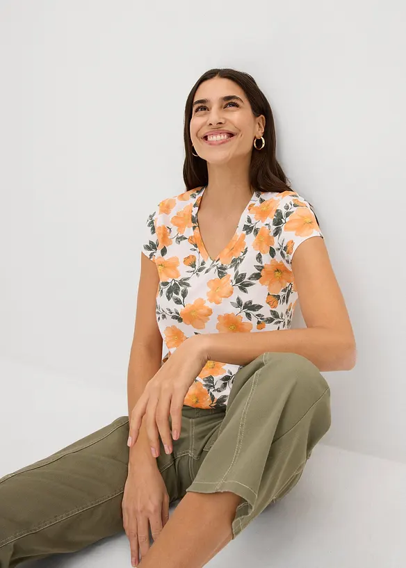 T-shirt i bomull, bonprix