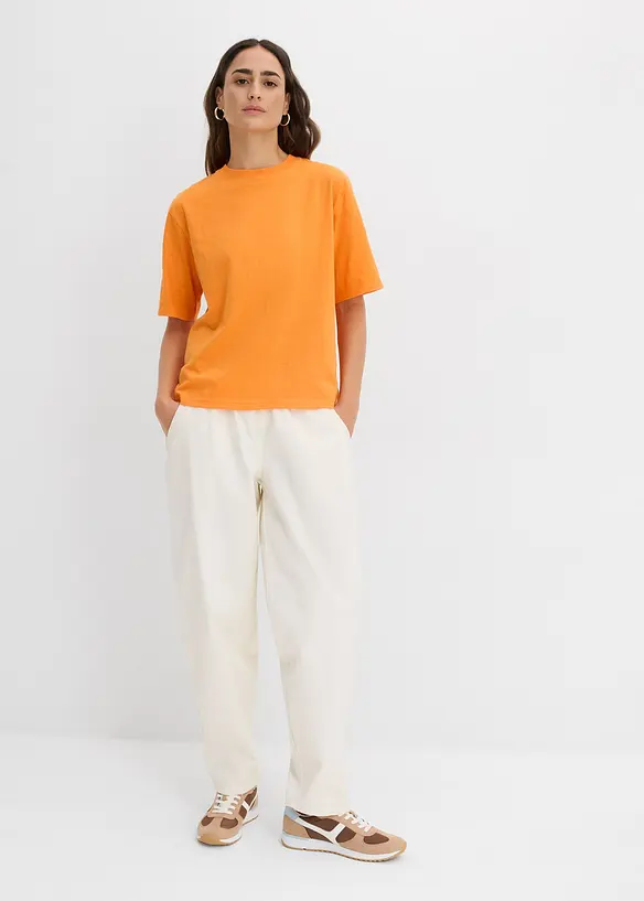 Topp i slubb av bomull (2-pack), bonprix