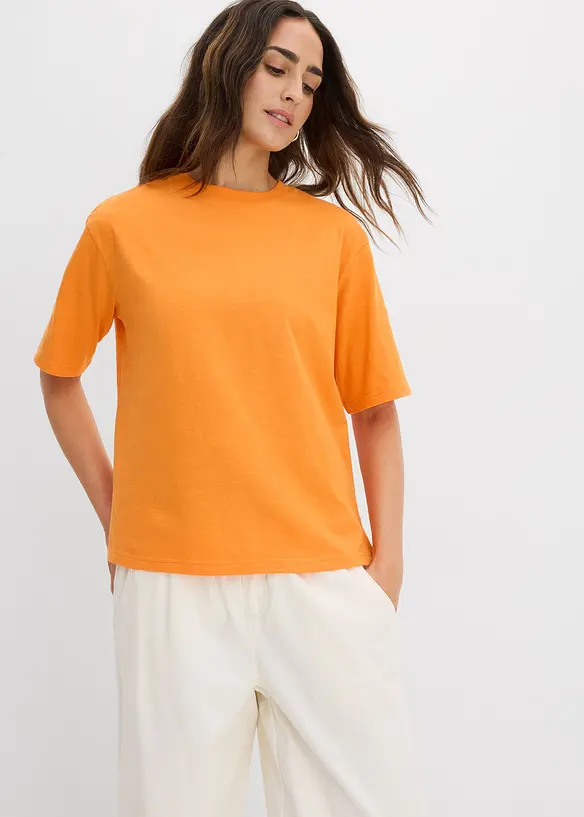 Topp i slubb av bomull (2-pack), bonprix