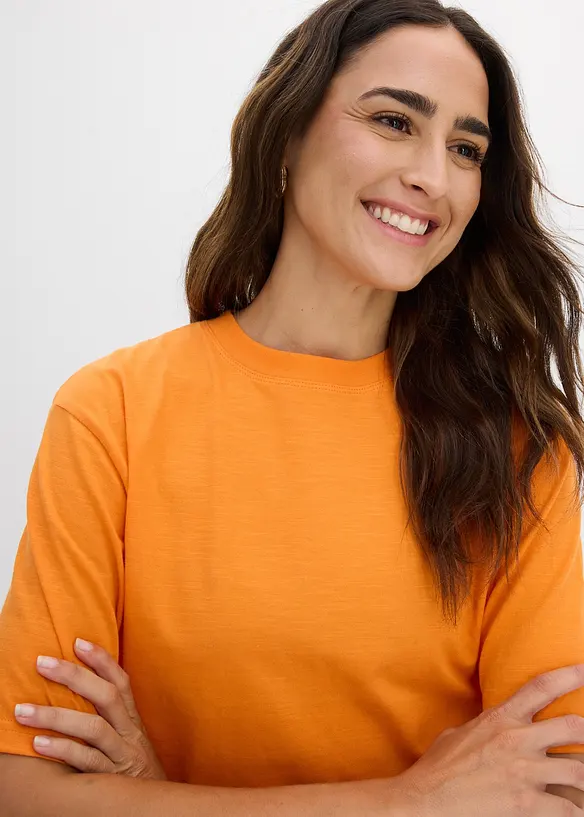 Topp i slubb av bomull (2-pack), bonprix