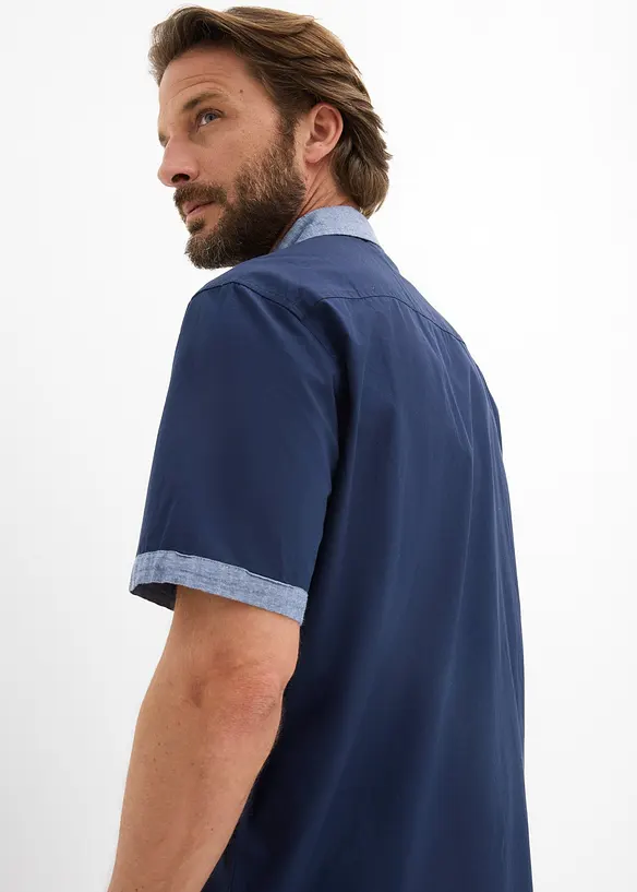 Kort&auml;rmad skjorta, bonprix