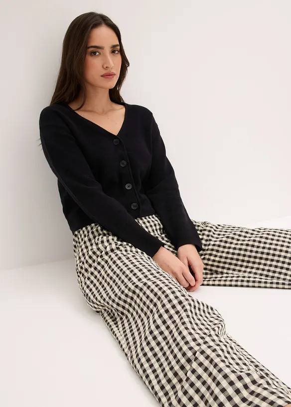 Vid byxa med pressveck, bonprix