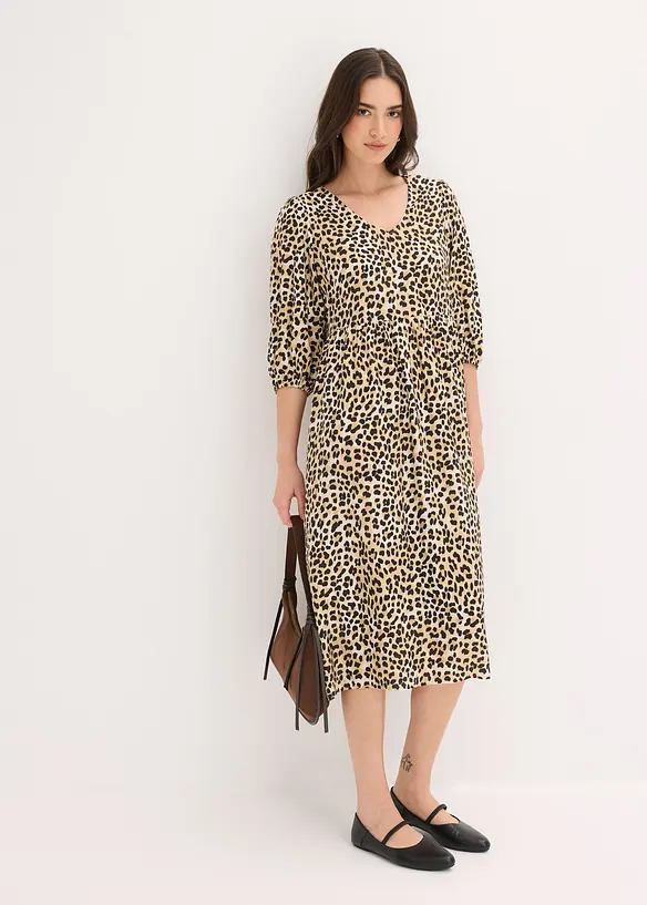 Tunikakl&auml;nning i f&ouml;ljsam viskosmix, bonprix