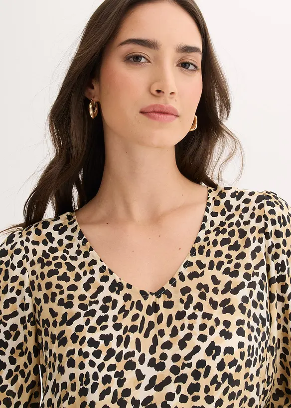 Tunikakl&auml;nning i f&ouml;ljsam viskosmix, bonprix