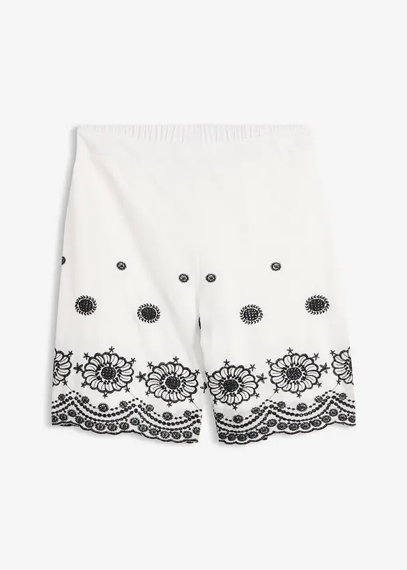 Shorts med brodyr, bonprix