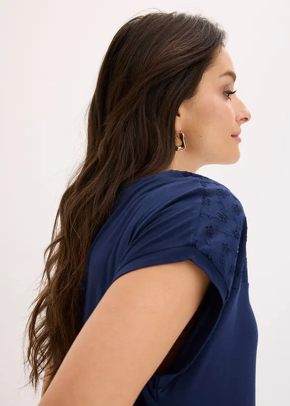 Topp av mjuk viskosmix, bonprix