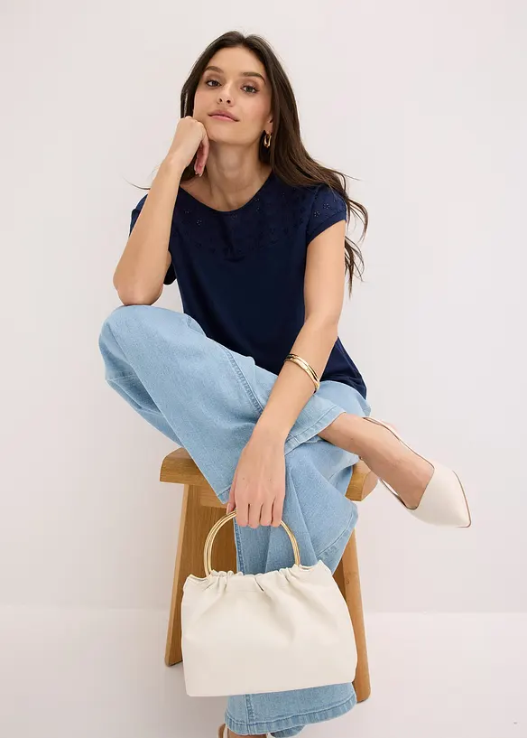 Topp av mjuk viskosmix, bonprix