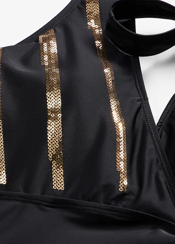 Tankini med paljetter (2 delar), bonprix