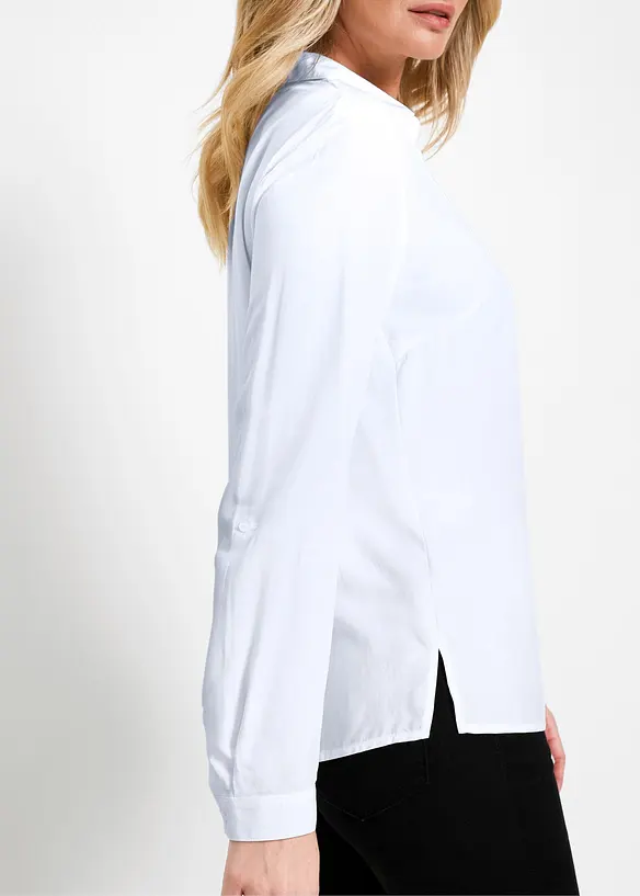 Blus av mjuk viskos, bonprix