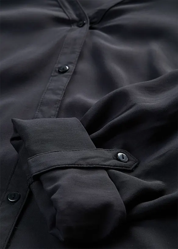 Blus av mjuk viskos, bonprix