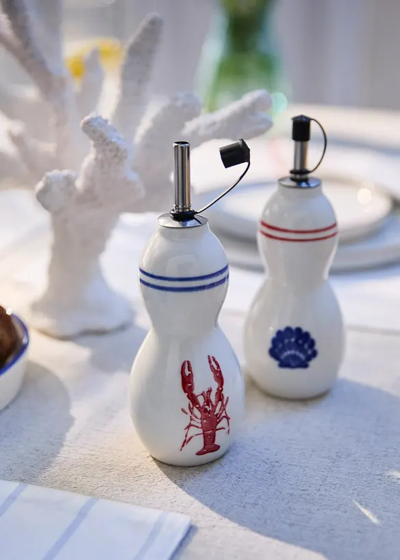 Olja och vin&auml;ger- flaska (set med 2 delar), bonprix