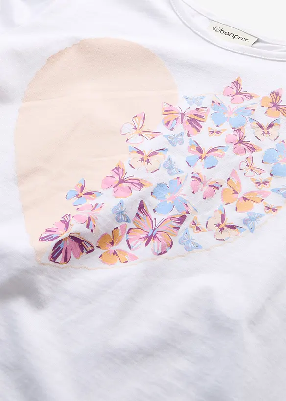 T-shirt av ekologisk bomull, bonprix