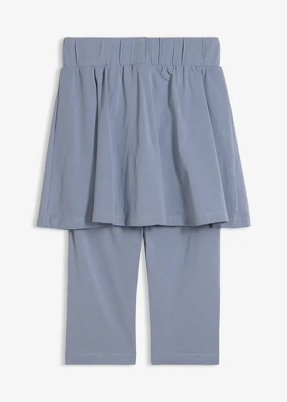 Caprileggings med kjol, bonprix