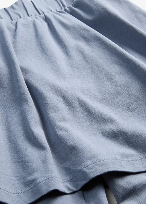 Caprileggings med kjol, bonprix