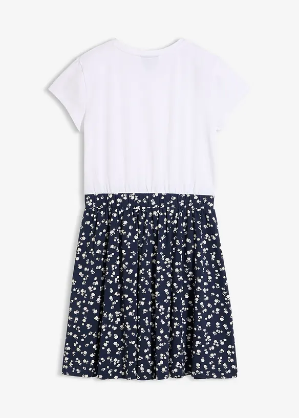 Jerseykl&auml;nning av elastisk bomullsmix, bonprix