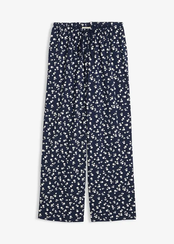 Jerseybyxa med struktur, bonprix