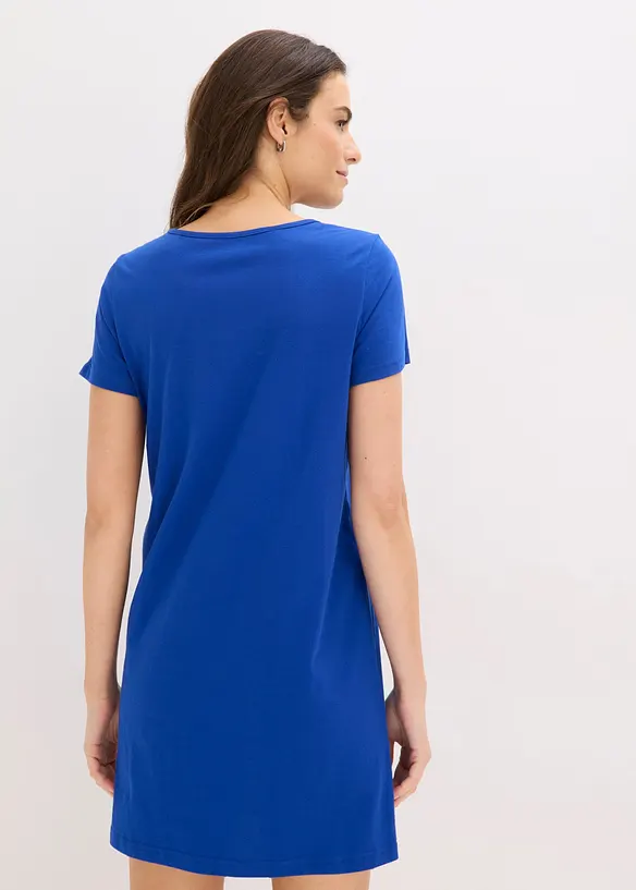 Kort nattlinne i bomull (2-pack), bonprix