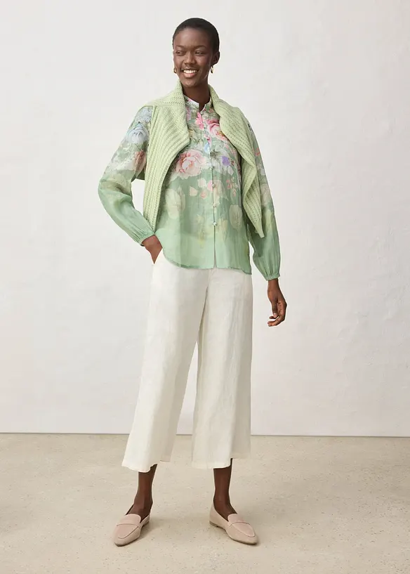 Blustunika av svalkande rami, bonprix