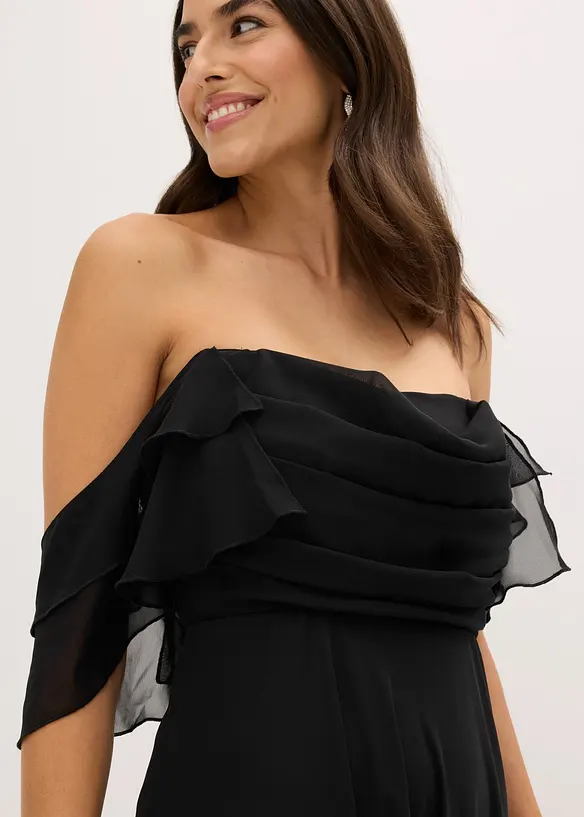 Aftonkl&auml;nning i tunn chiffong, bonprix