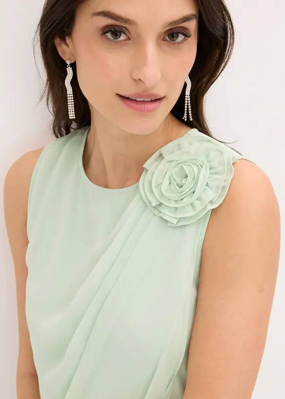 Cocktailkl&auml;nning med blomapplikation, bonprix