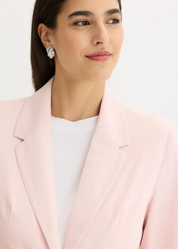 Kort kavaj med fickor med lock, bonprix