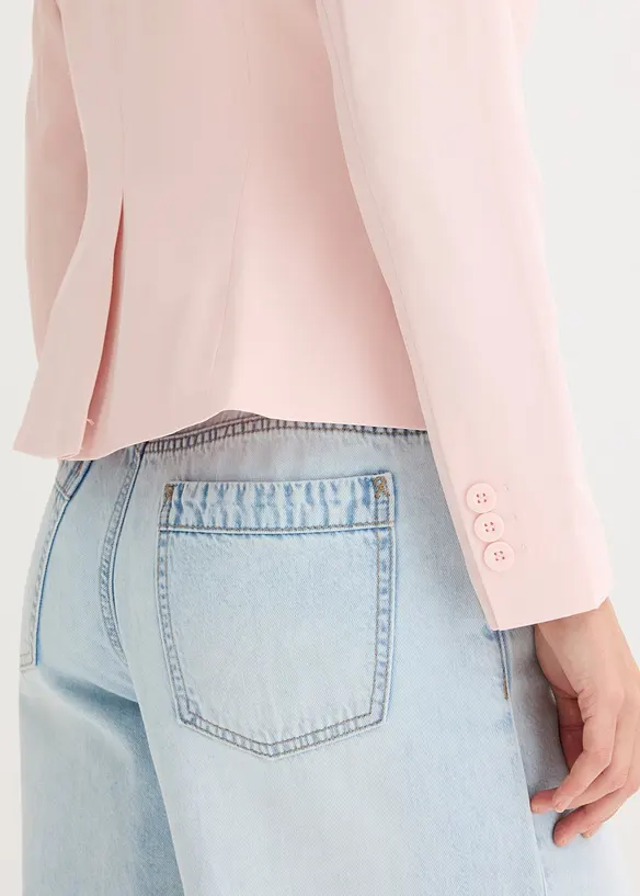 Kort kavaj med fickor med lock, bonprix