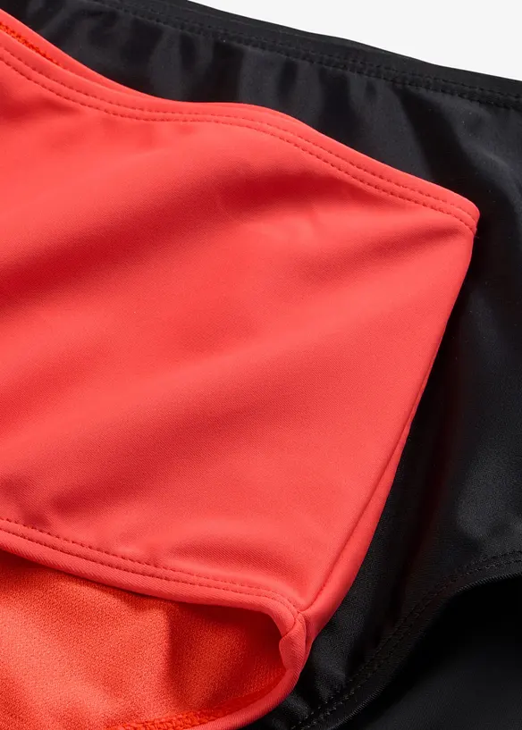 Bikinibyxa med h&ouml;g midja (2-pack), bonprix