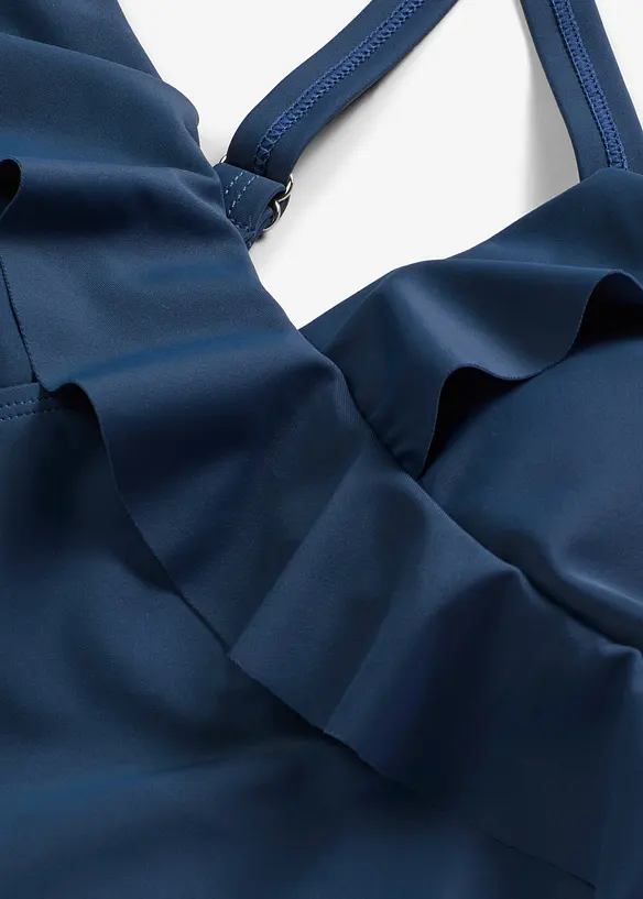 Tankini (2 delar) med volanger, bonprix