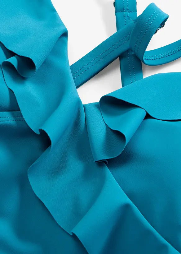 Tankini (2 delar) med volanger, bonprix