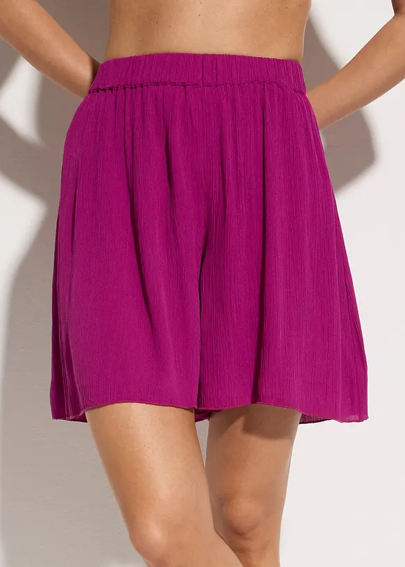 Strandshorts i viskos, bonprix