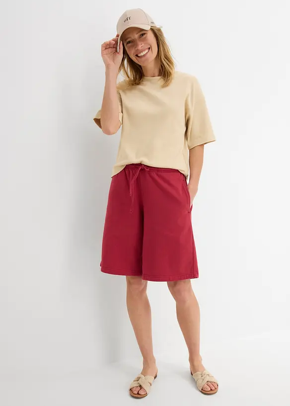 Trik&aring;bermudas i ekologisk bomull, bonprix
