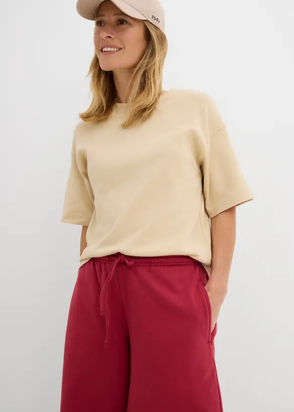 Trik&aring;bermudas i ekologisk bomull, bonprix