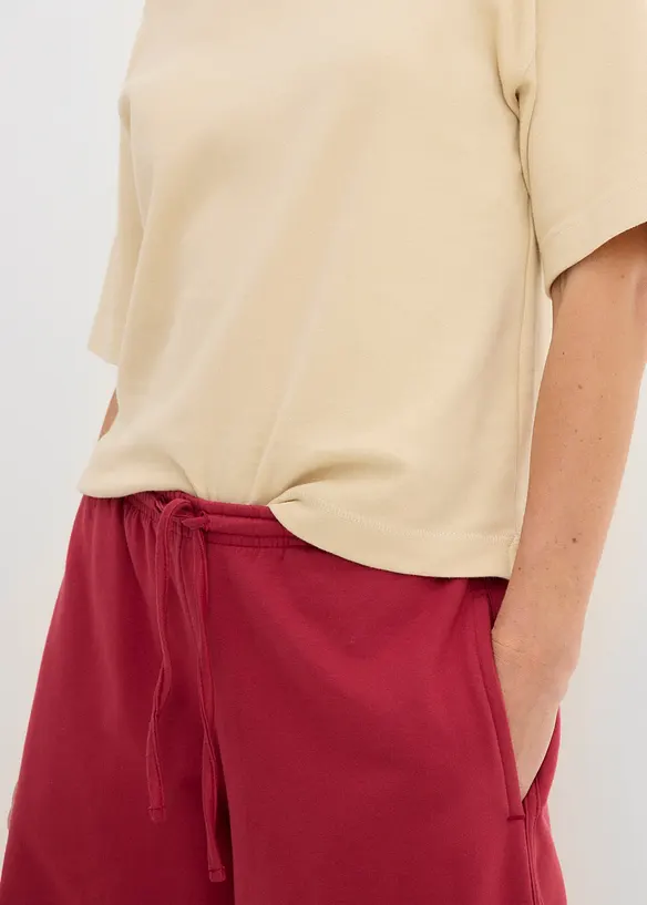 Topp i kantig modell av tjock ekologisk bomull, bonprix