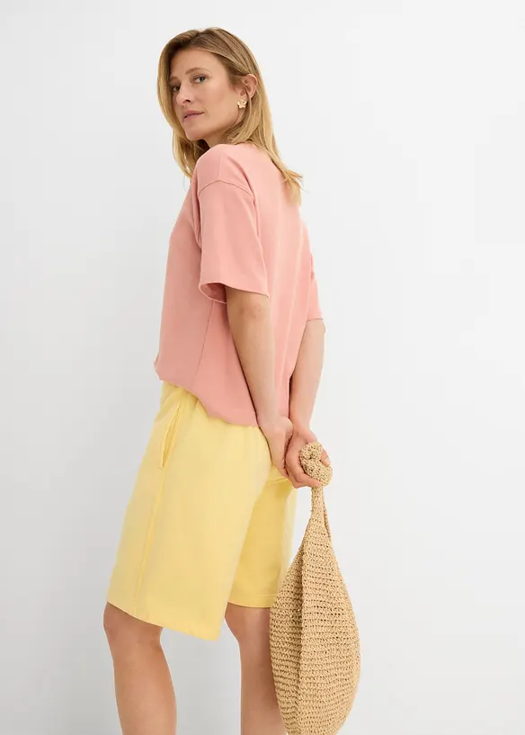 Trik&aring;bermudas i ekologisk bomull, bonprix