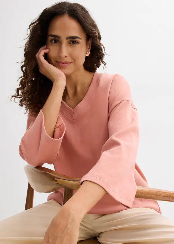 T-shirt i ekologisk bomull, bonprix