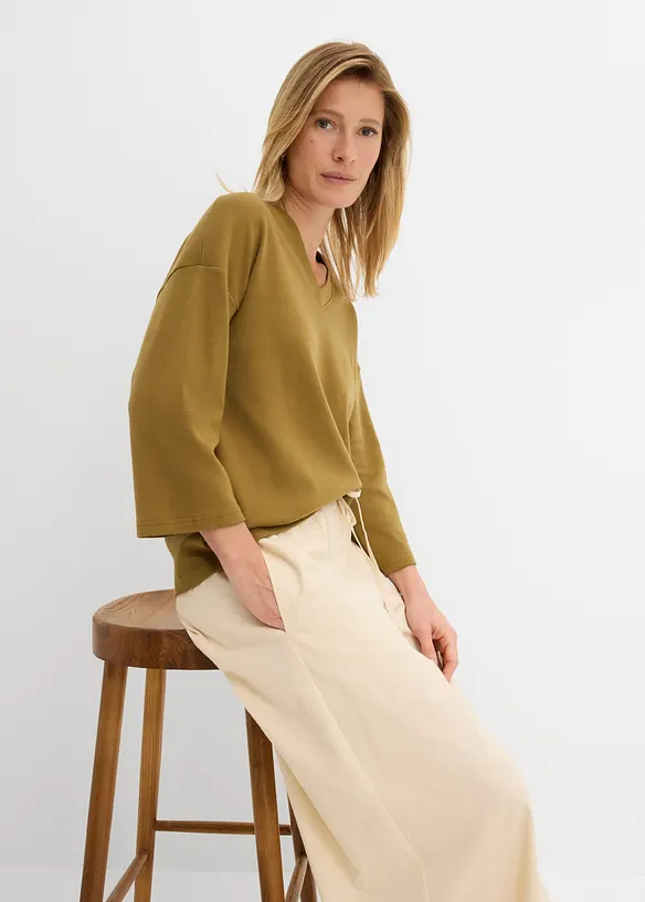 T-shirt i ekologisk bomull, bonprix