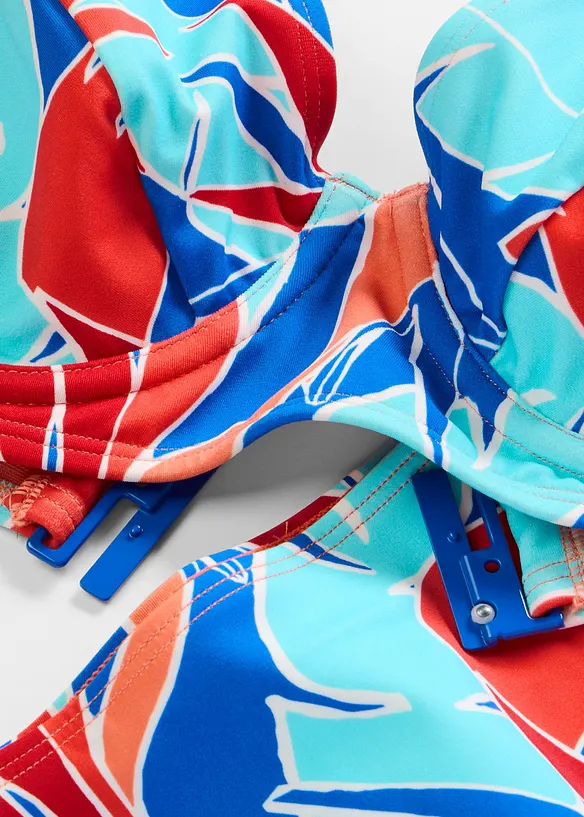 Minimizer-bikini med breda axelband (2 delar), bonprix