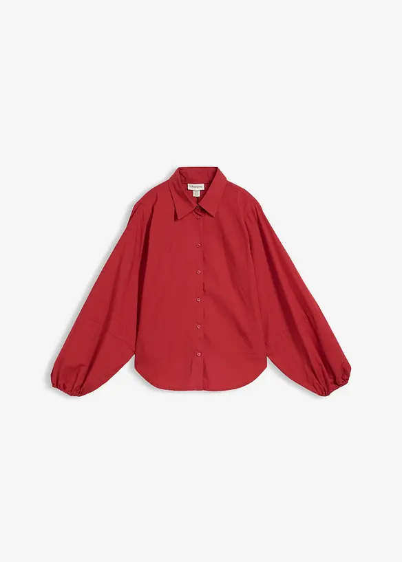 Blus i ekologisk bomull, bonprix