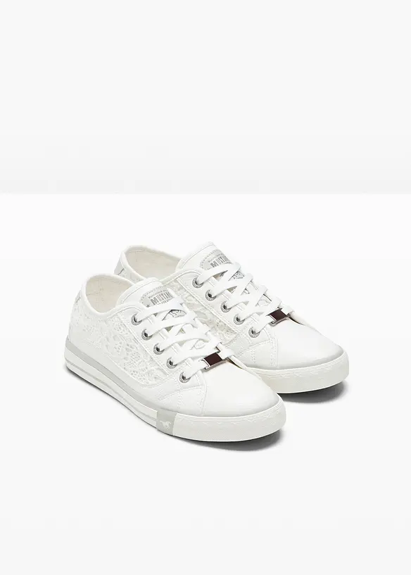 Sneakers med spets fr&aring;n Mustang, Mustang